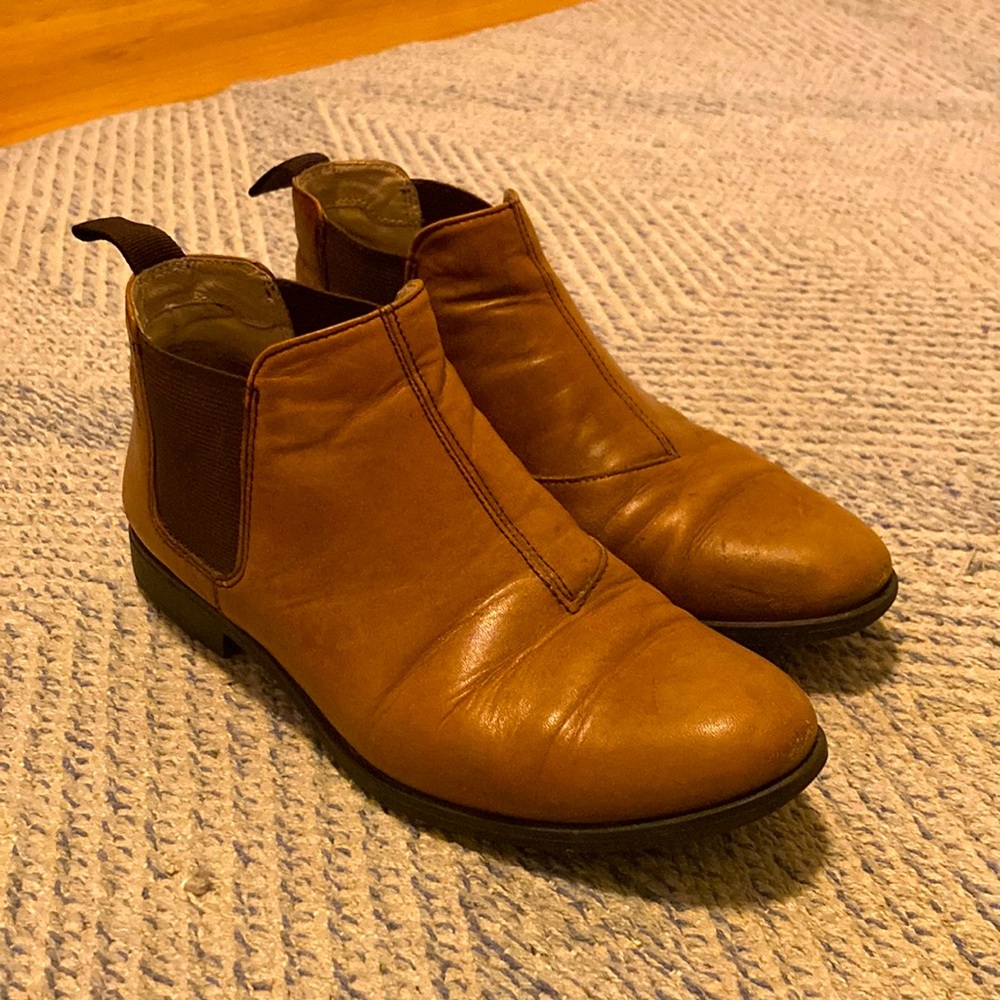 Vagabond Brown Real Leather Chelsea Ankle Boots, Women’s Size EU 37, US 6.5